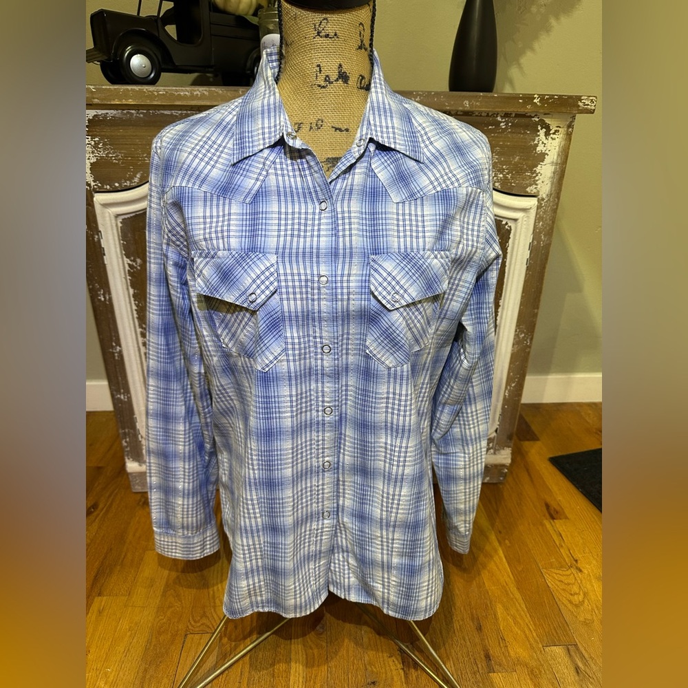 Ladies Large Jitterbug Ranch Western Shirt